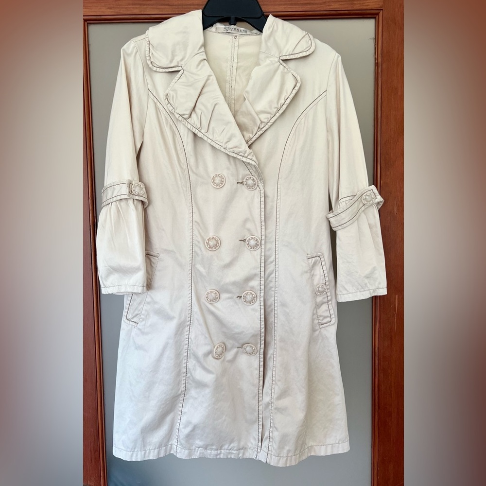 Adorable Double Breasted Trench Coat